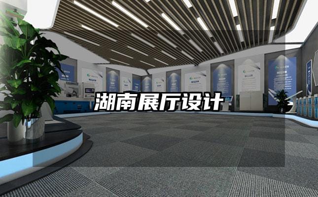 湖南展廳設計