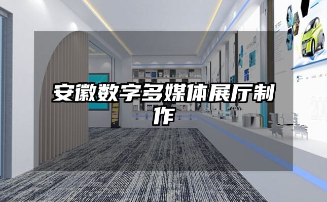 安徽數字多媒體展廳制作