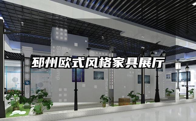 邳州歐式風格家具展廳