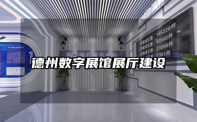 德州數(shù)字展館展廳建設