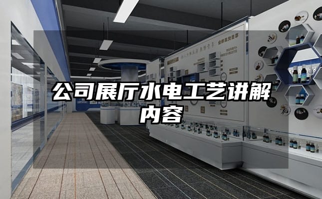 公司展廳水電工藝講解內容